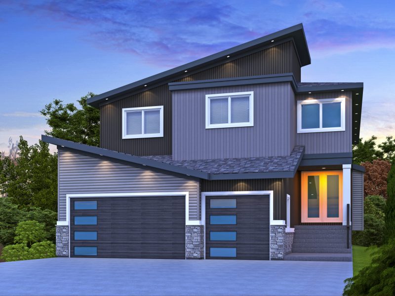 Exterior of The Palliser in Waterford, Chestermere