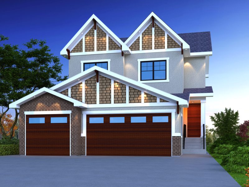 Exterior of The Maxwell 4 in Heritage Hills, Cochrane