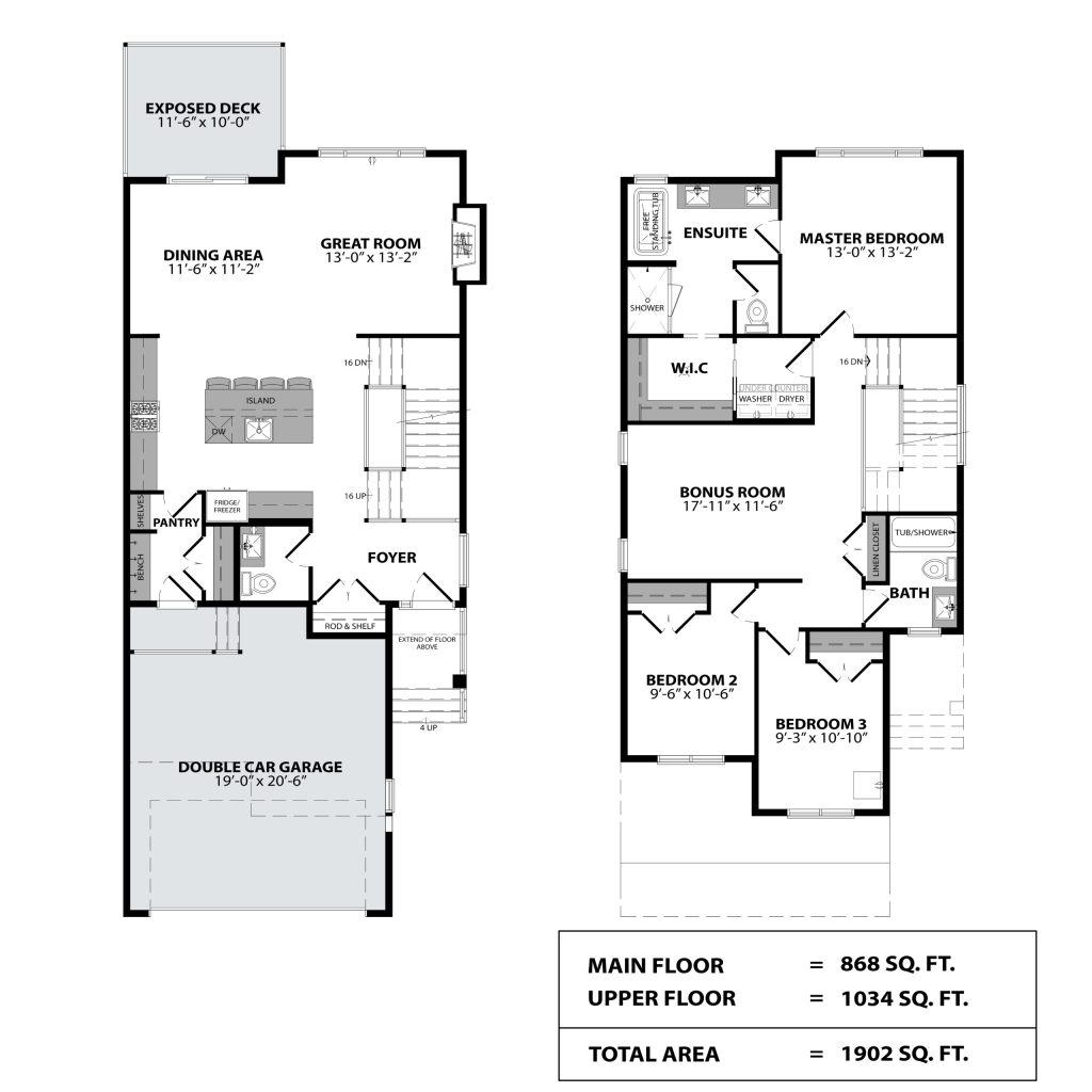 THE BONNYVILLE FLOOR PLAN floorplan