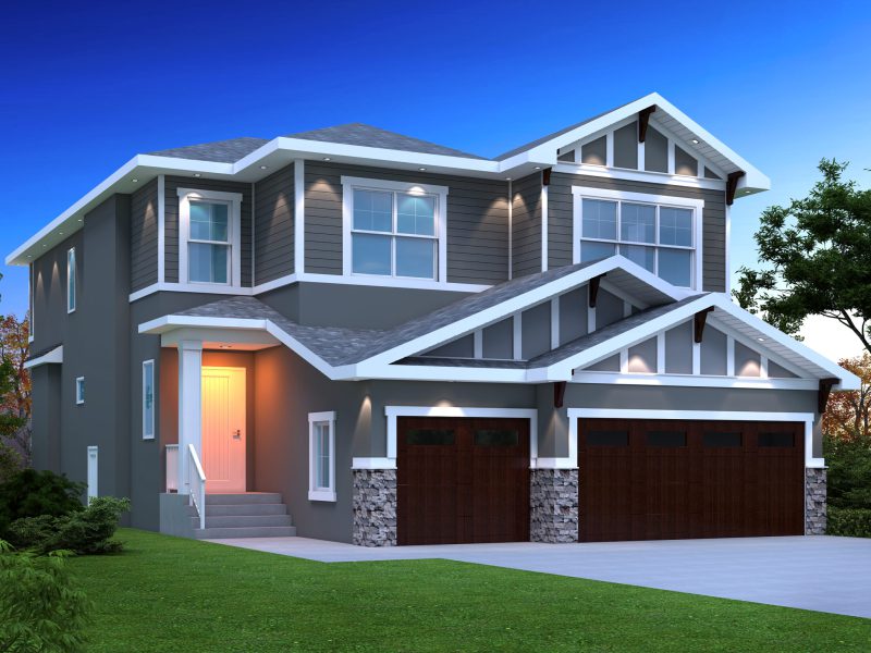 Exterior of The Jasper in Waterford, Chestermere