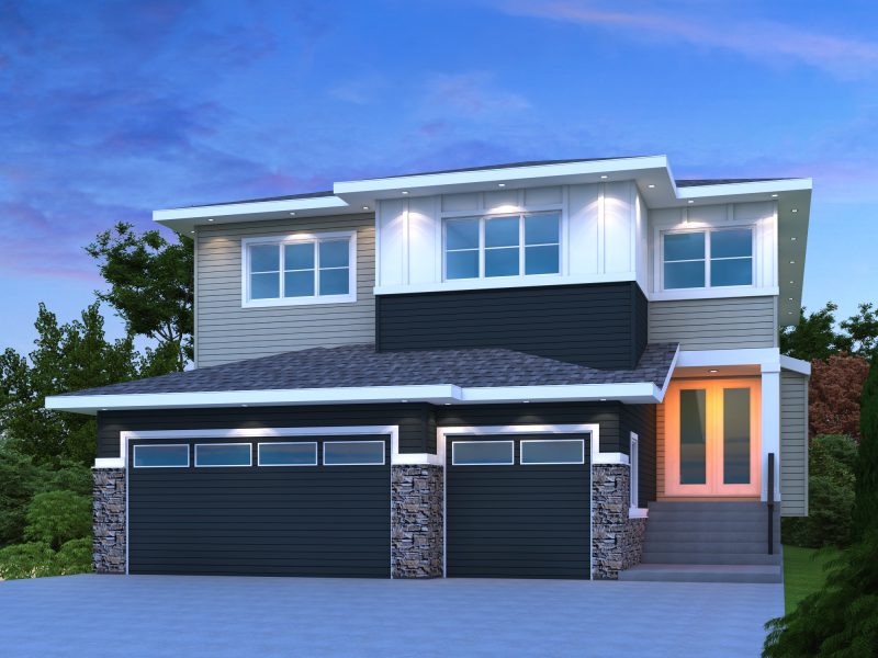 Exterior of The Whistler in Waterford, Chestermere