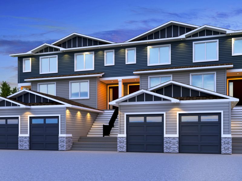 Exterior of The Beaumont in Heritage Hills, Cochrane
