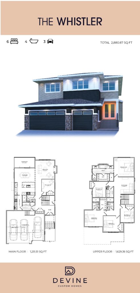 THE WHISTLER FLOOR PLAN floorplan